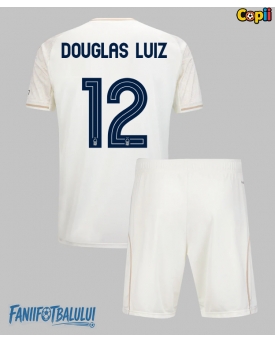 Nottingham Forest Douglas Luiz #12 Echipament de Fotbal Replică 2025-26 Copii Deplasare (+ Șorturi)